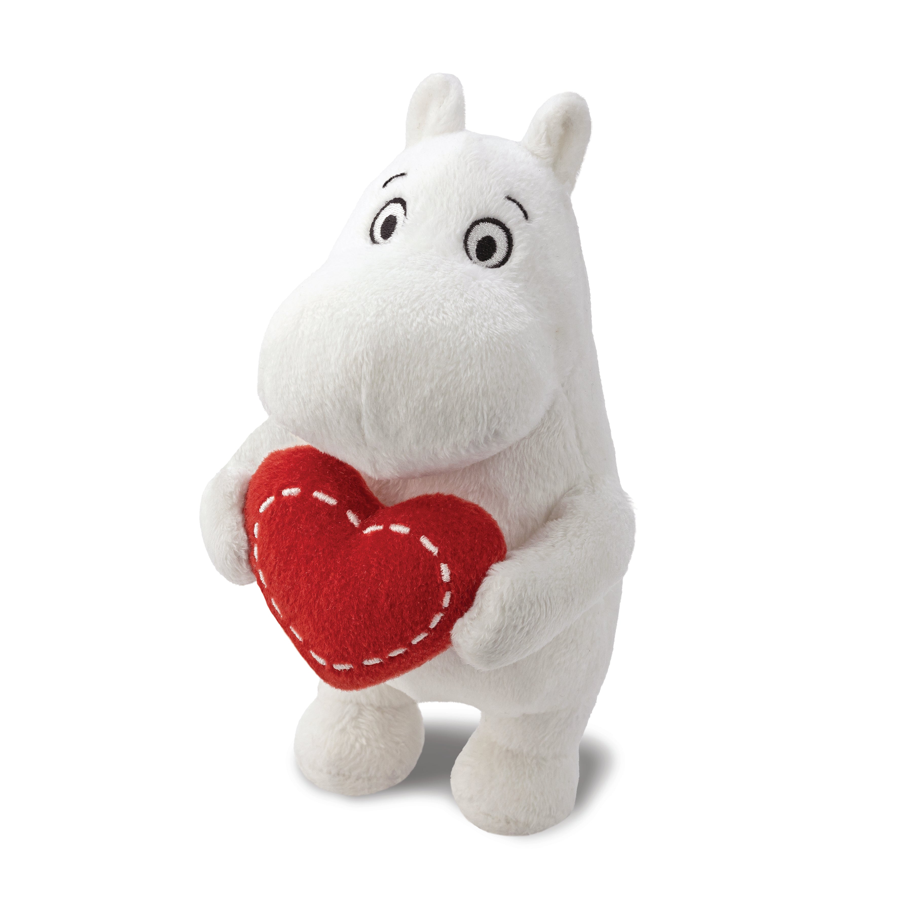 Moomin - Standing with Heart 17cm