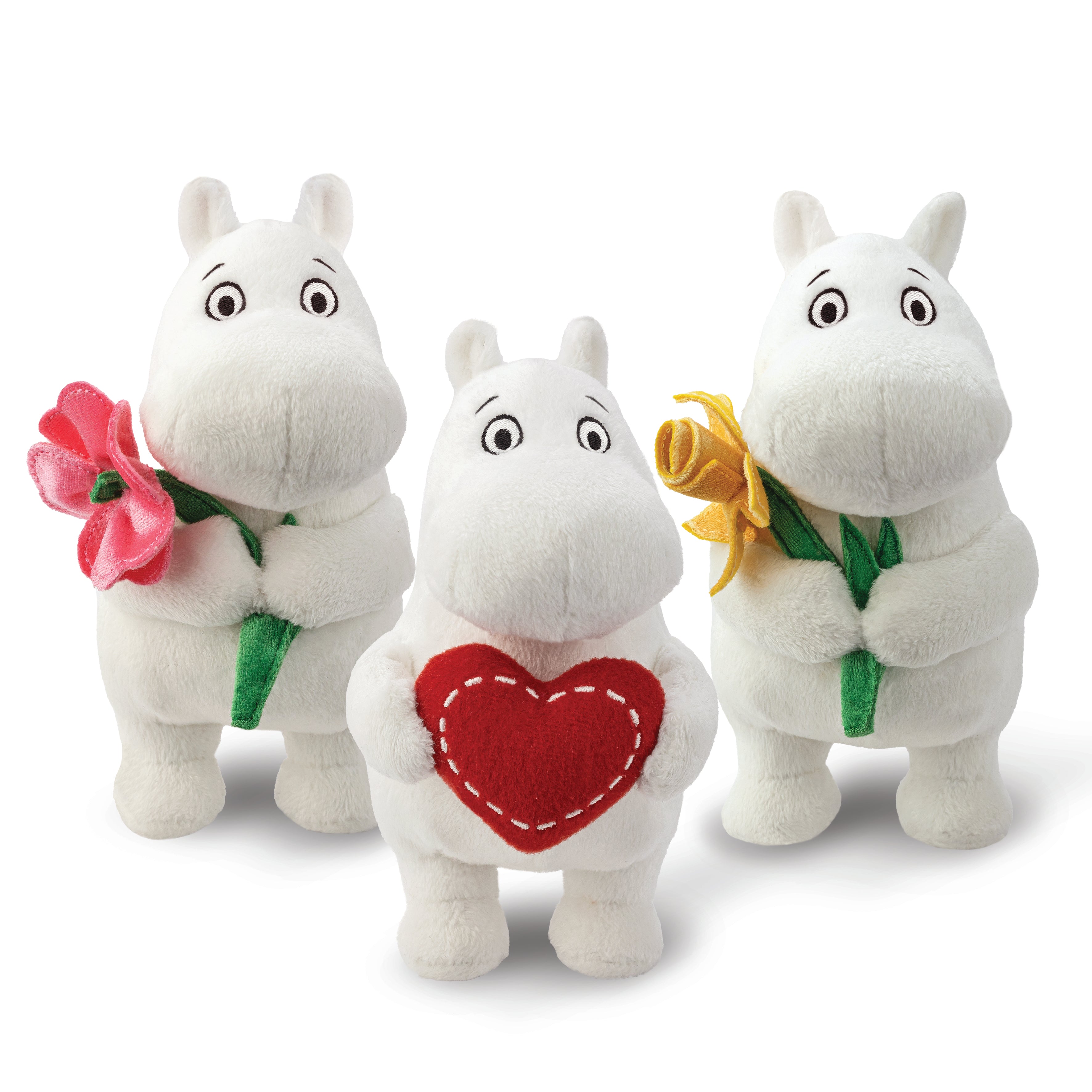 Moomin - Standing with Heart 17cm