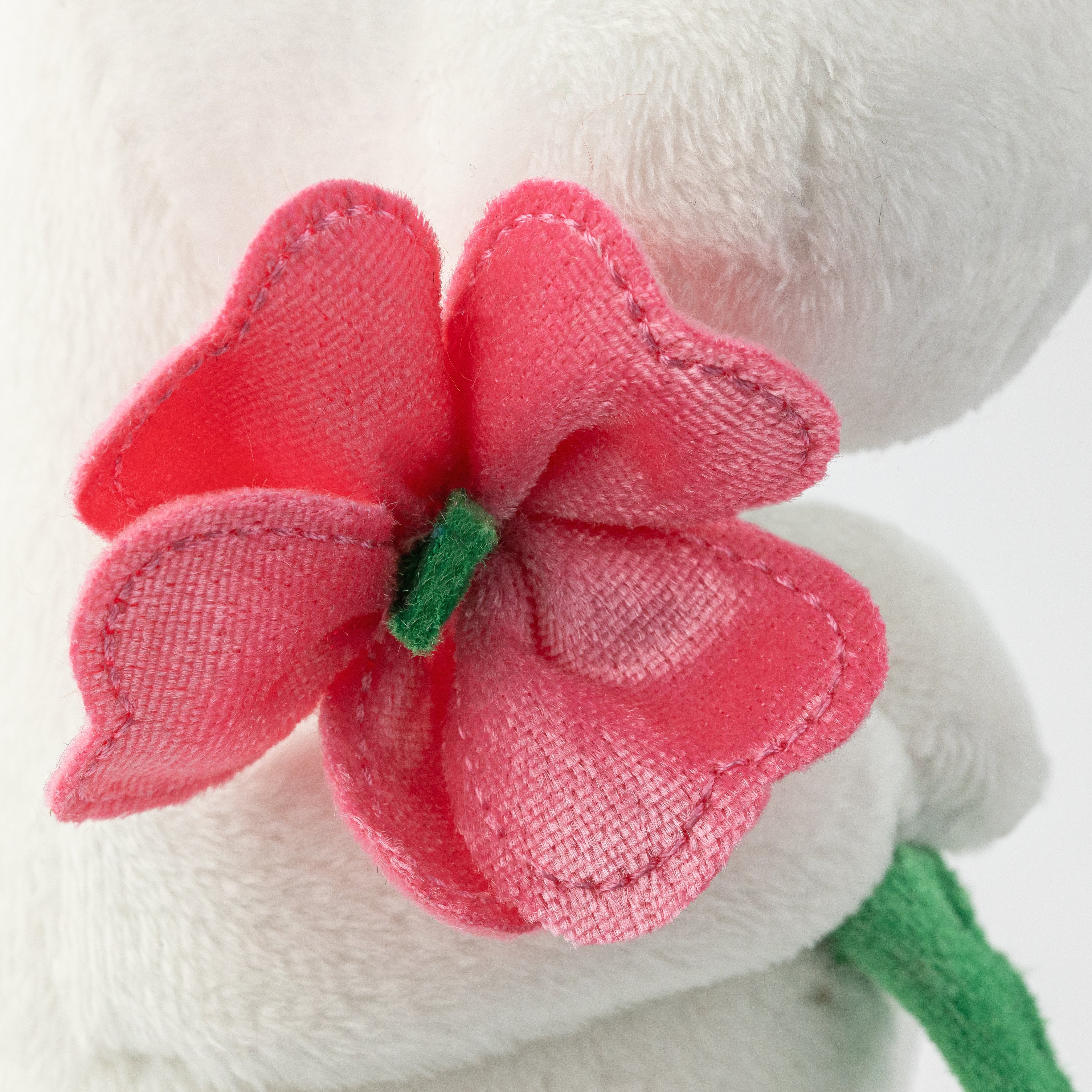 Moomin - Standing with Pink Flower 17cm