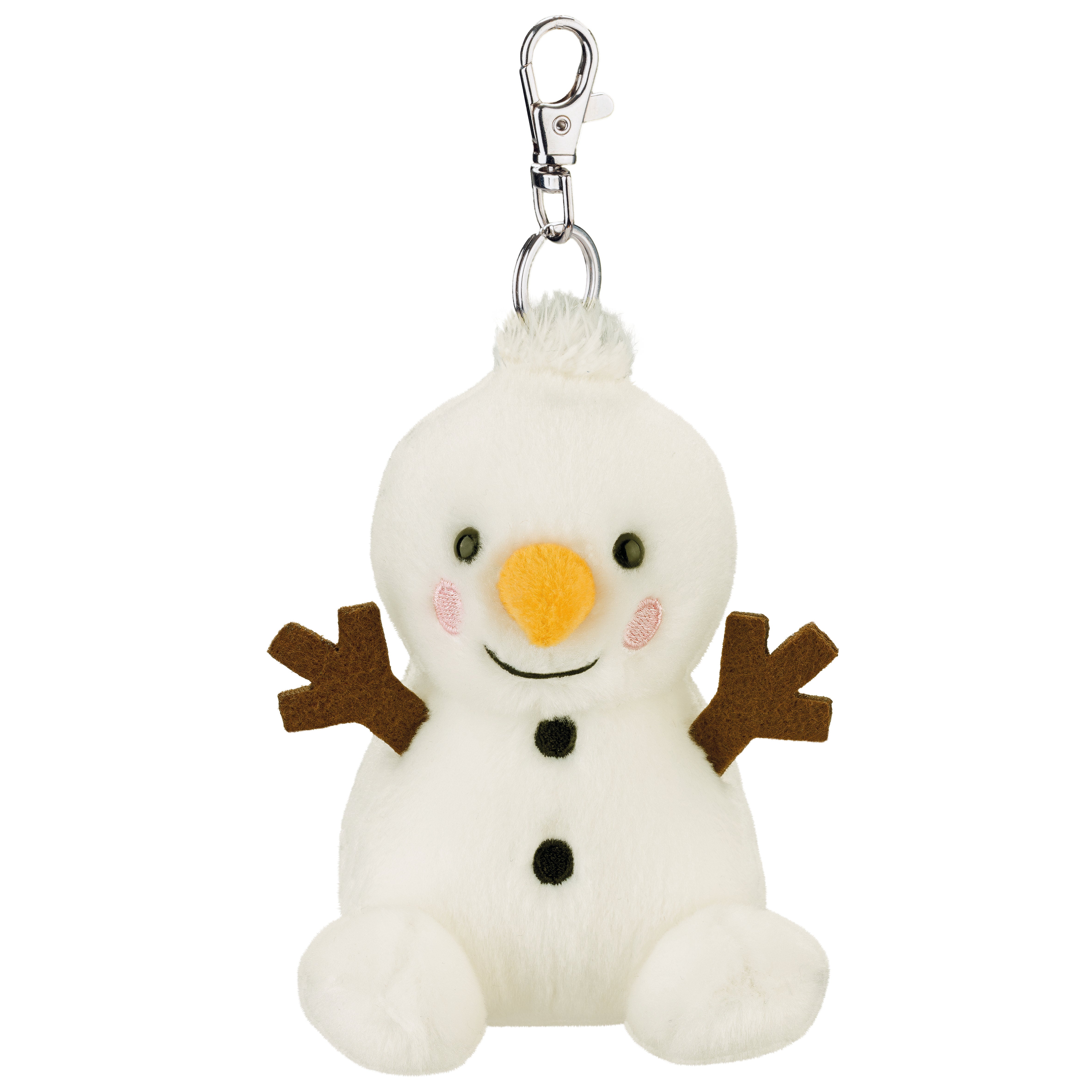 New - Twing Snowman Clip-on 10cm