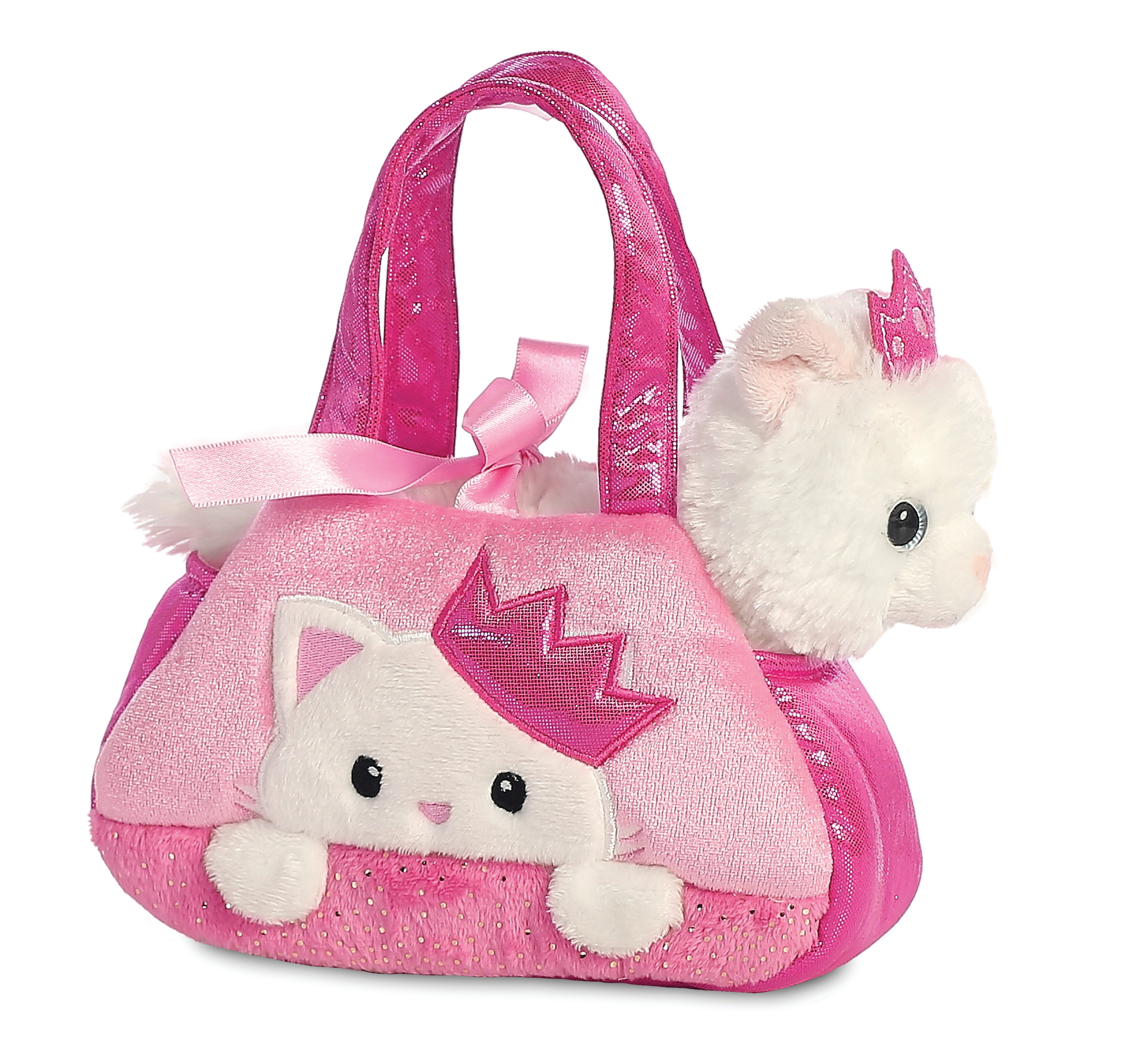 Fancy Pals - Peek-A-Boo Kitten with Crown 20cm