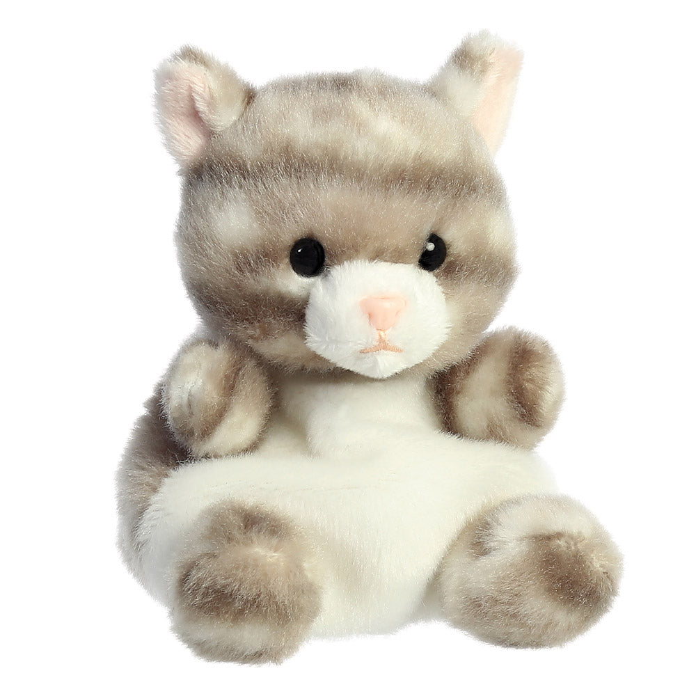 Palm Pals - Silver Kitty Cat 13cm