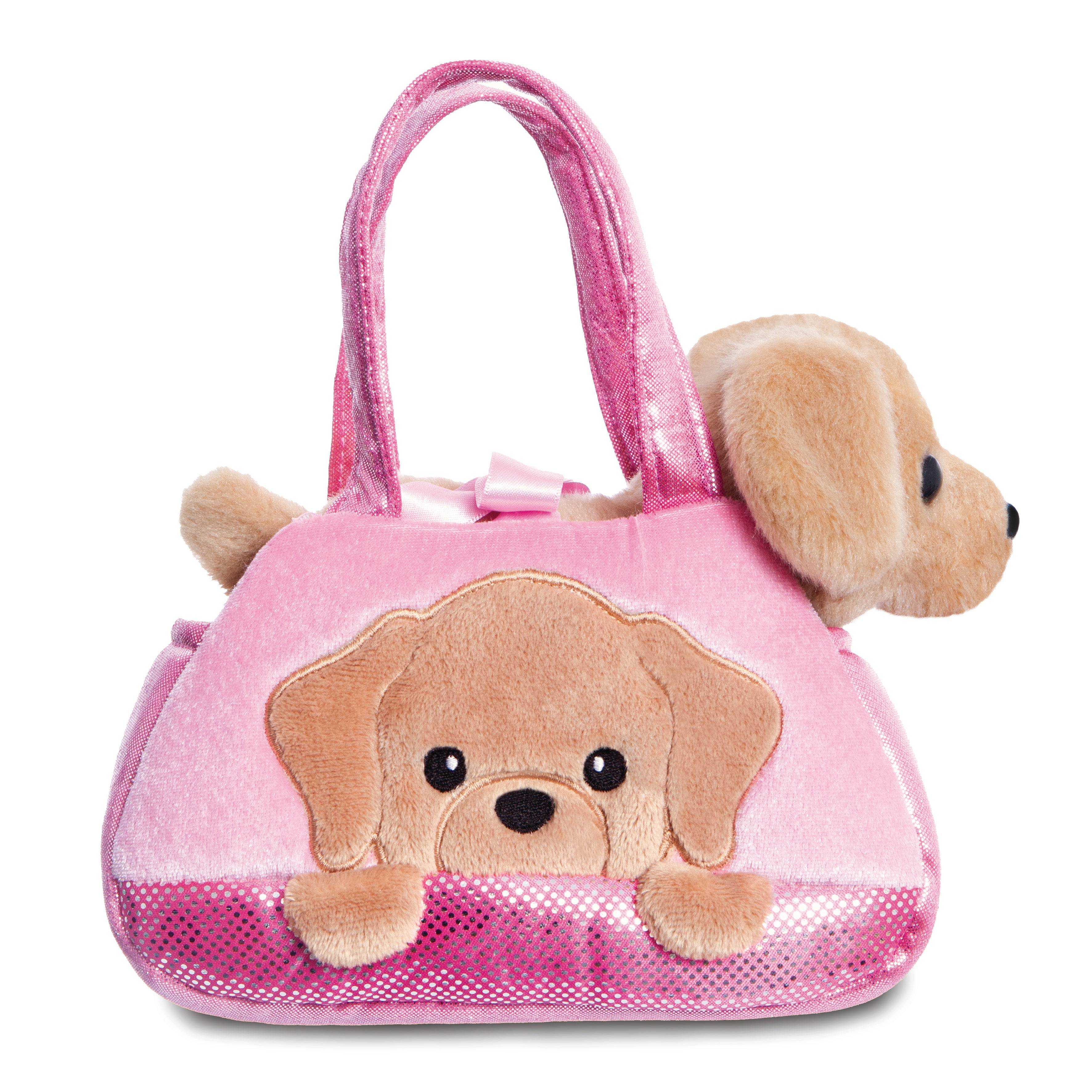 Fancy Pals - Peek-a-Boo Labrador Dog 20cm
