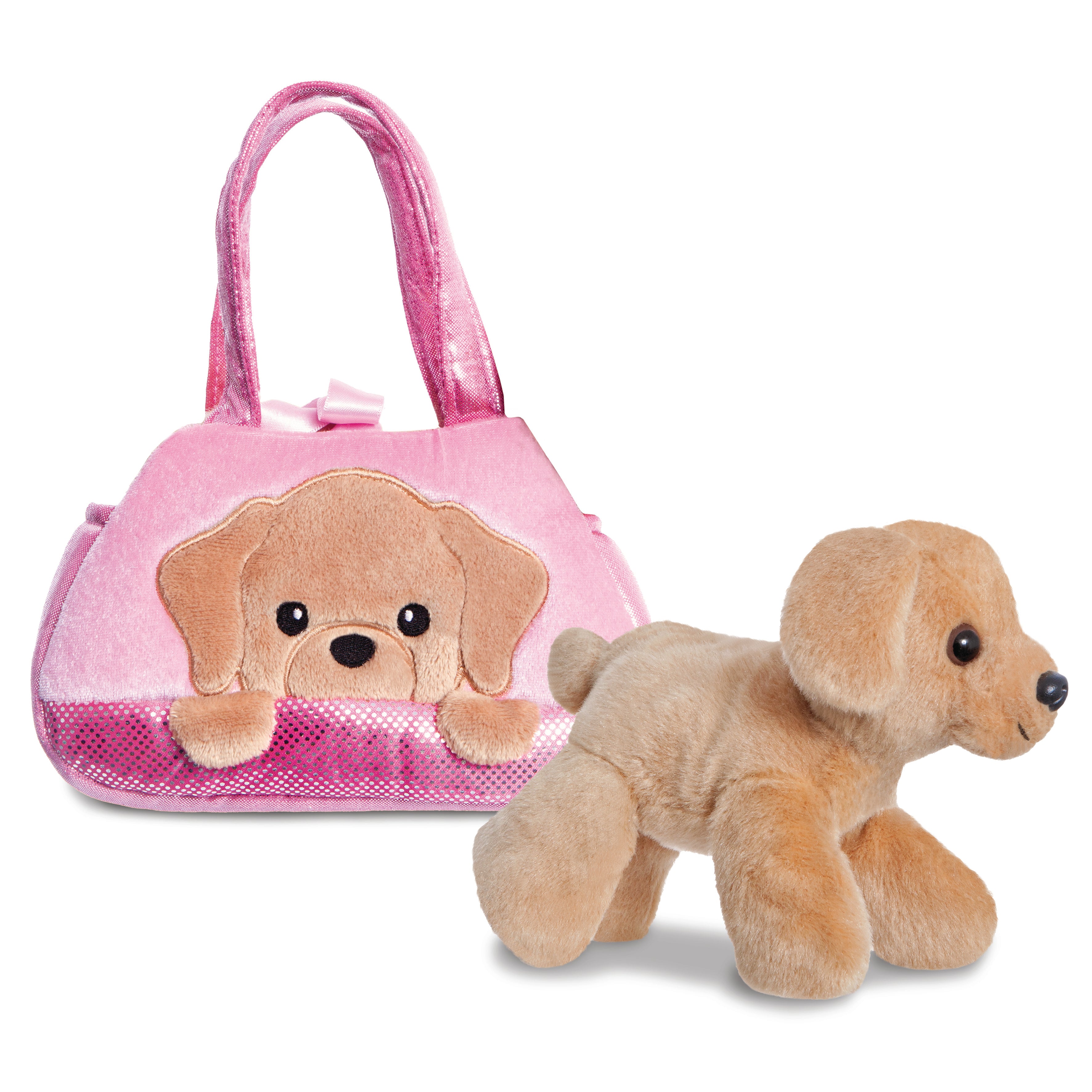 Fancy Pals - Peek-a-Boo Labrador Dog 20cm