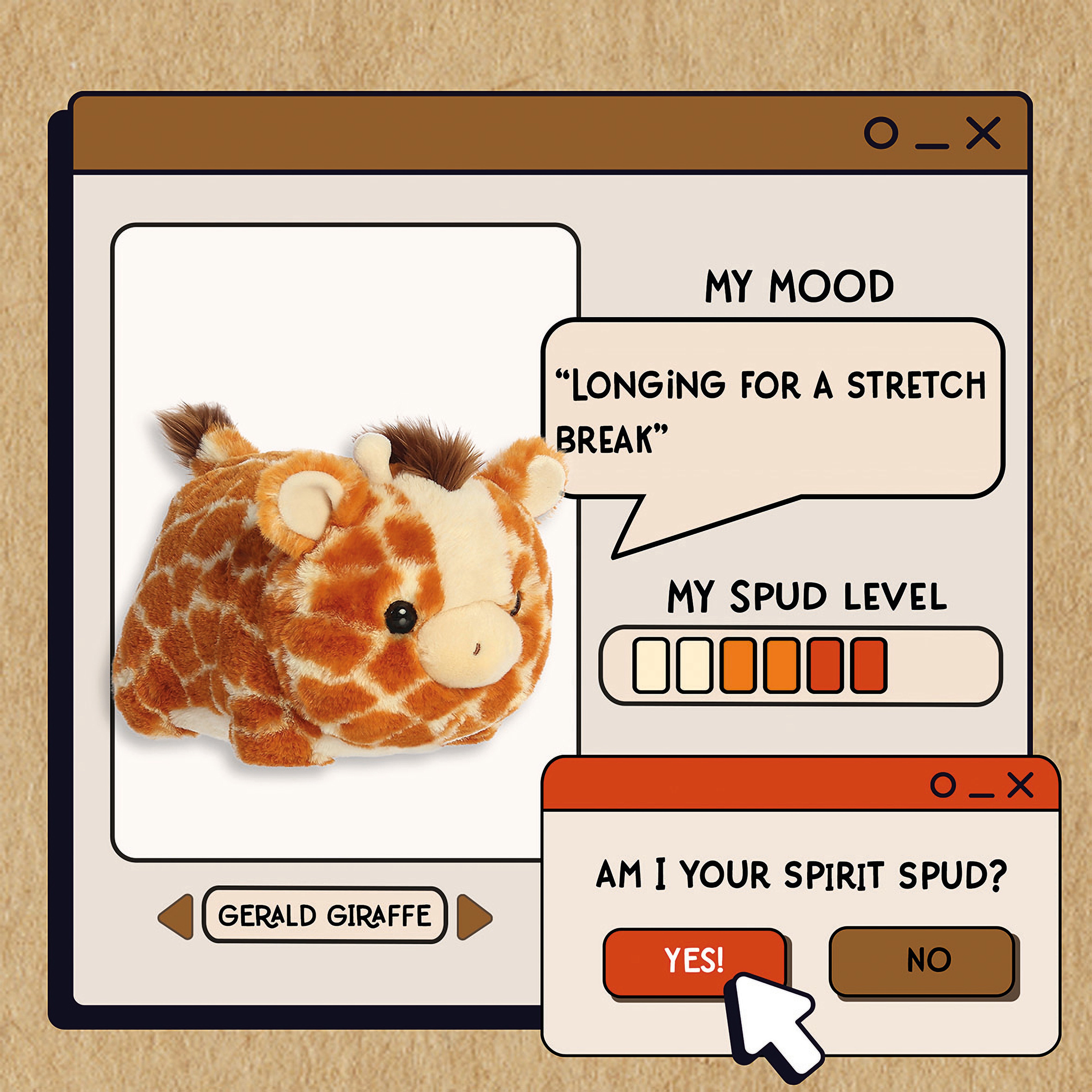 Spudsters - Gerald Giraffe 25cm