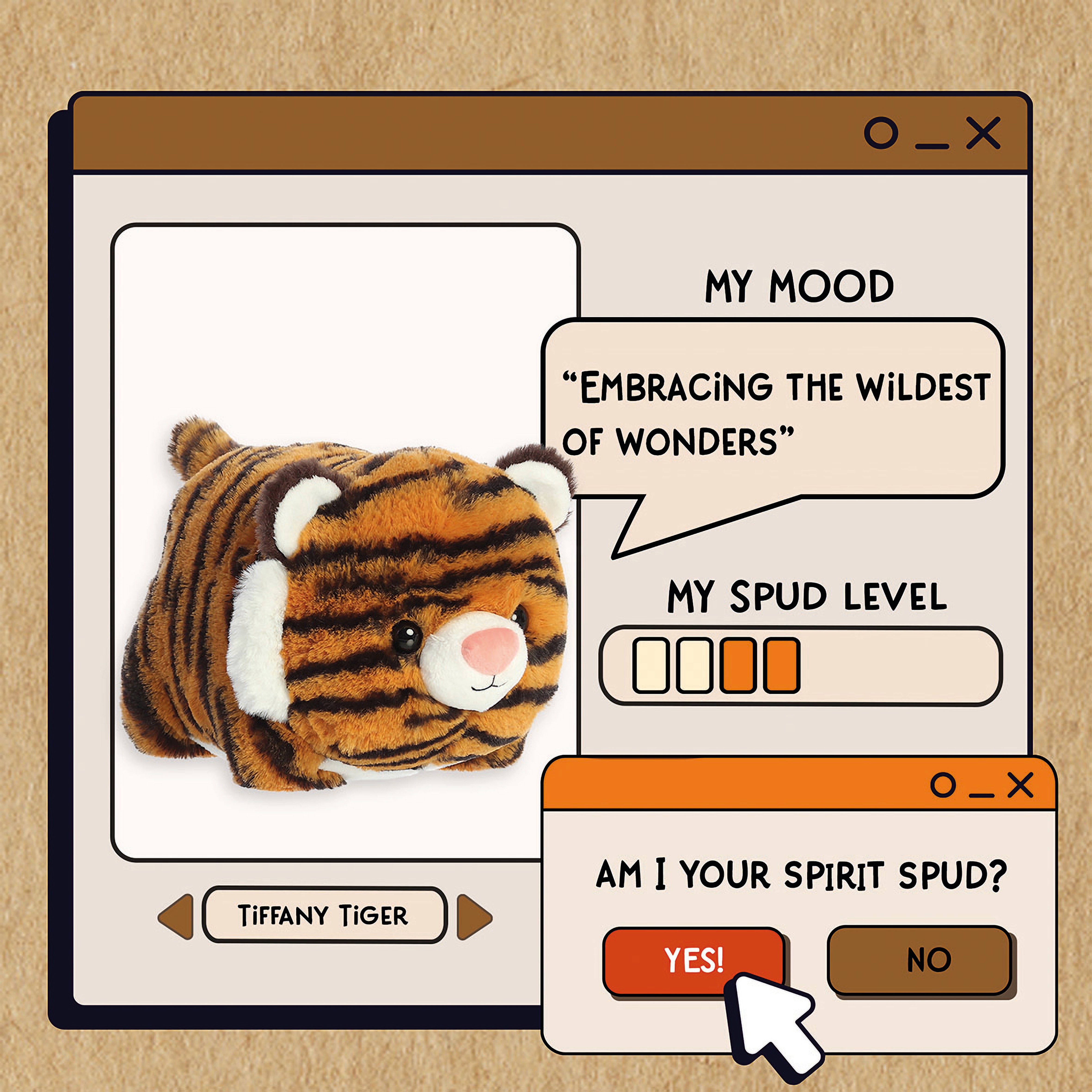 Spudsters - Tiffany Tiger 25cm