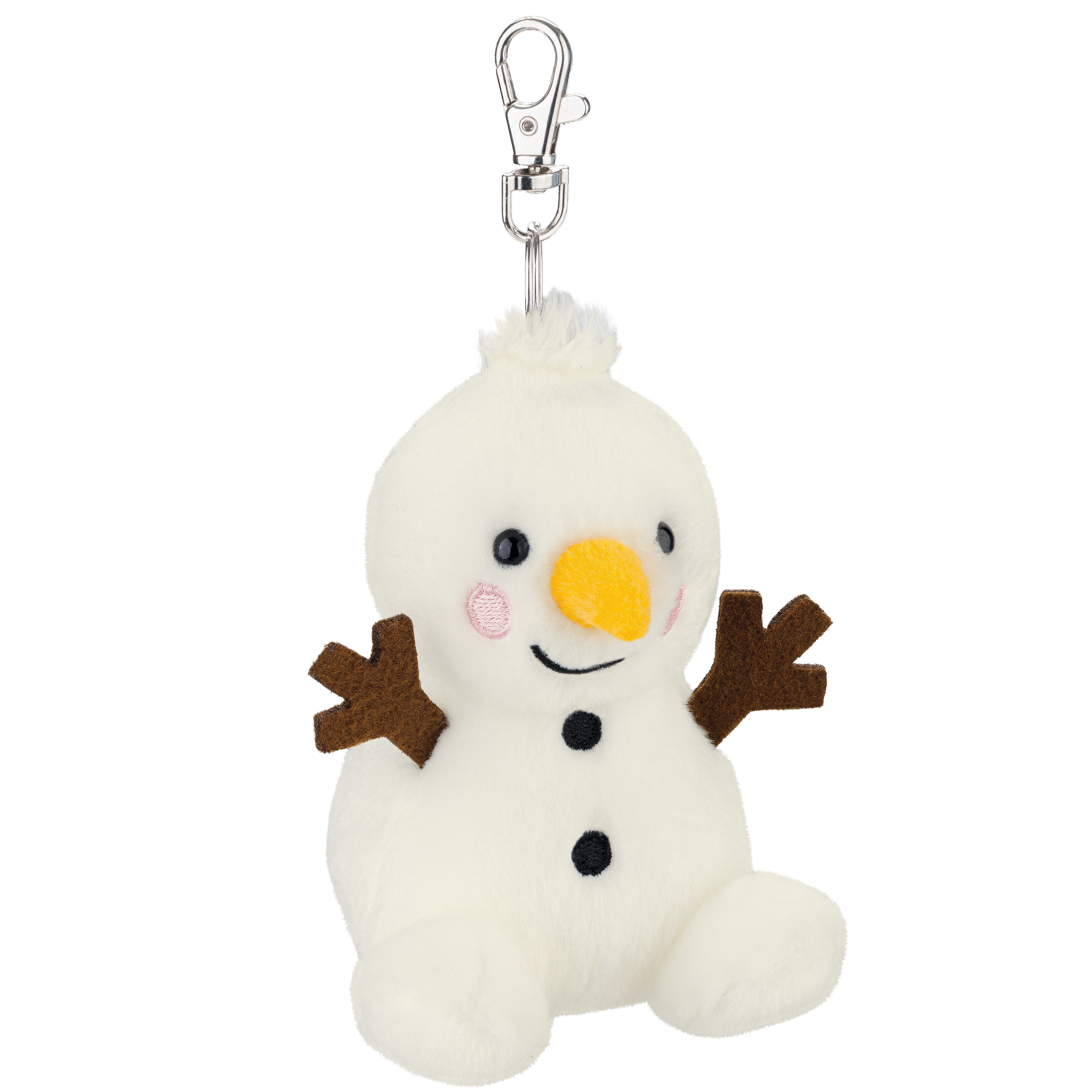 New - Twing Snowman Clip-on 10cm
