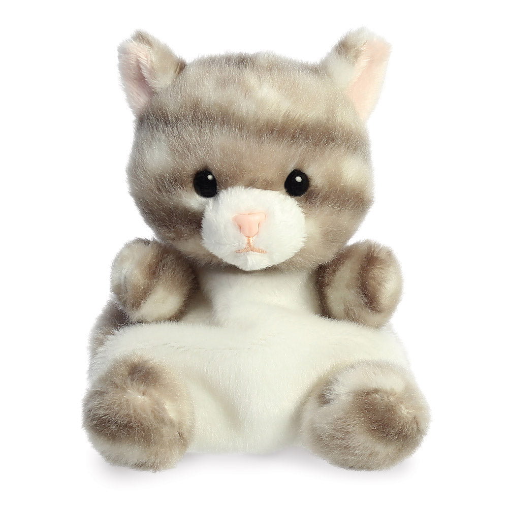 Palm Pals - Silver Kitty Cat 13cm
