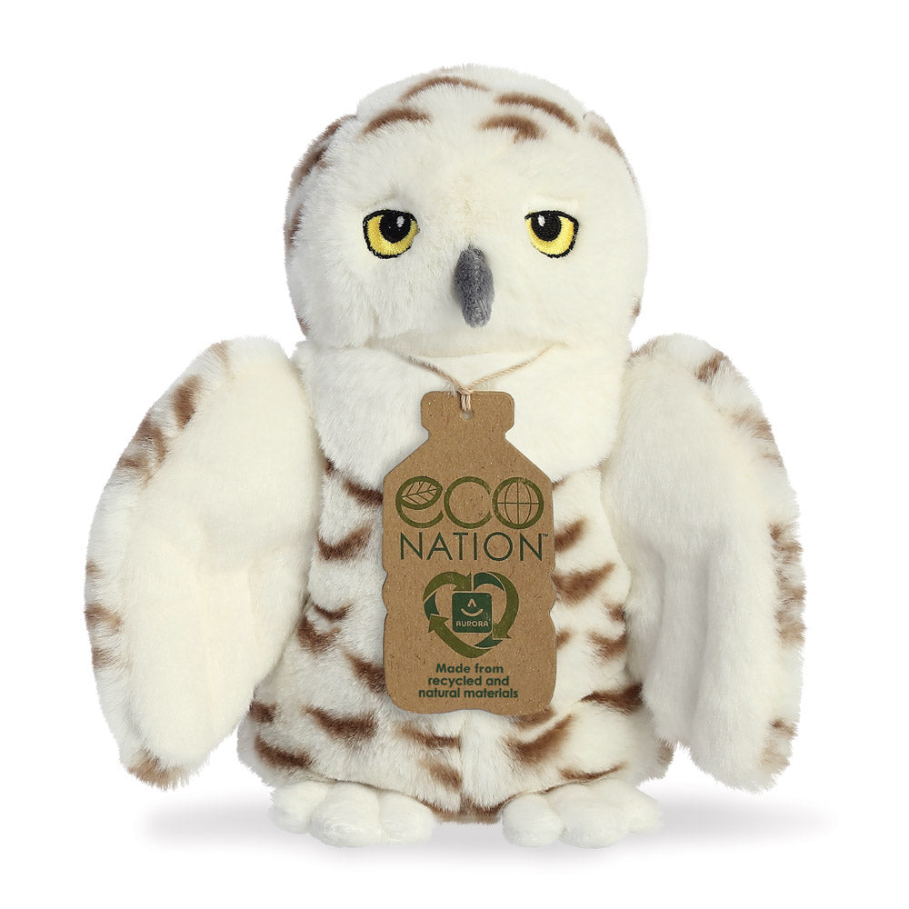 Eco Nation - Snowy Owl 24cm